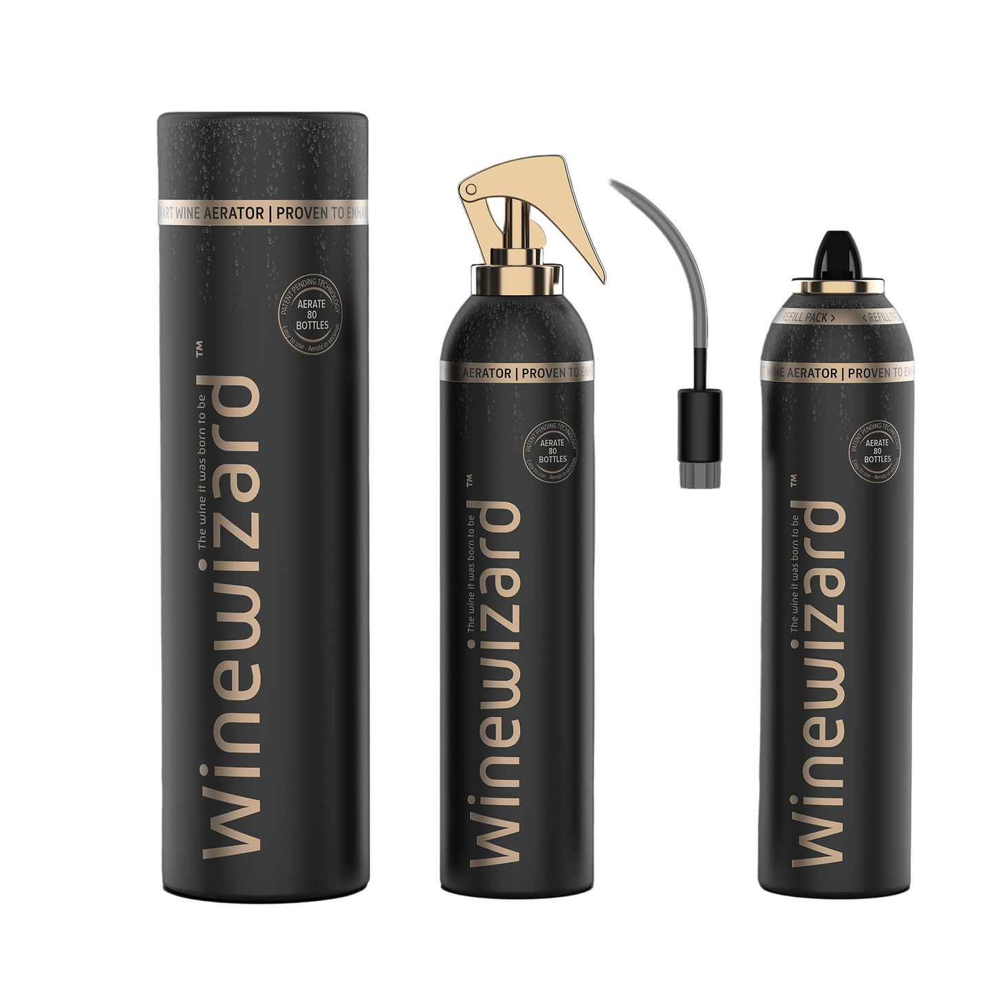 Winewizard - Patented Smart Wine Aerator | Scientifically Proven