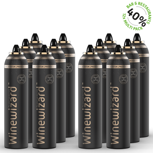 Winewizard - Aérateur de vin intelligent 3-en-1 + pack de recharge