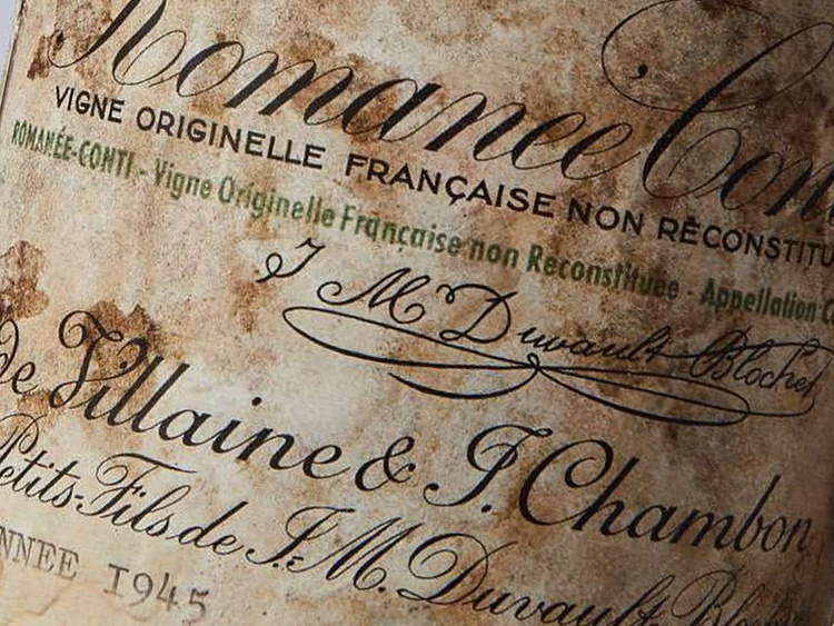 The 5 Most Expensive Bottles of Wine Ever Sold at Auction – Winewizard ...