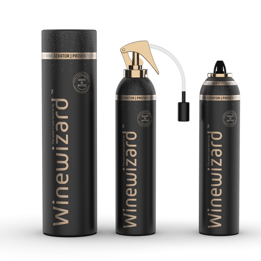 Winewizard - Aérateur de vin intelligent 3-en-1 + pack de recharge